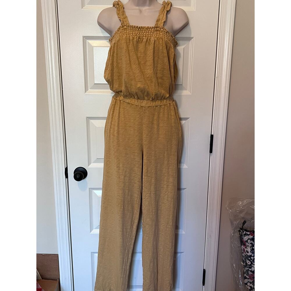 Hello Nite Los Angeles Sunflower Jumpsuit, Women's Size S, NWT